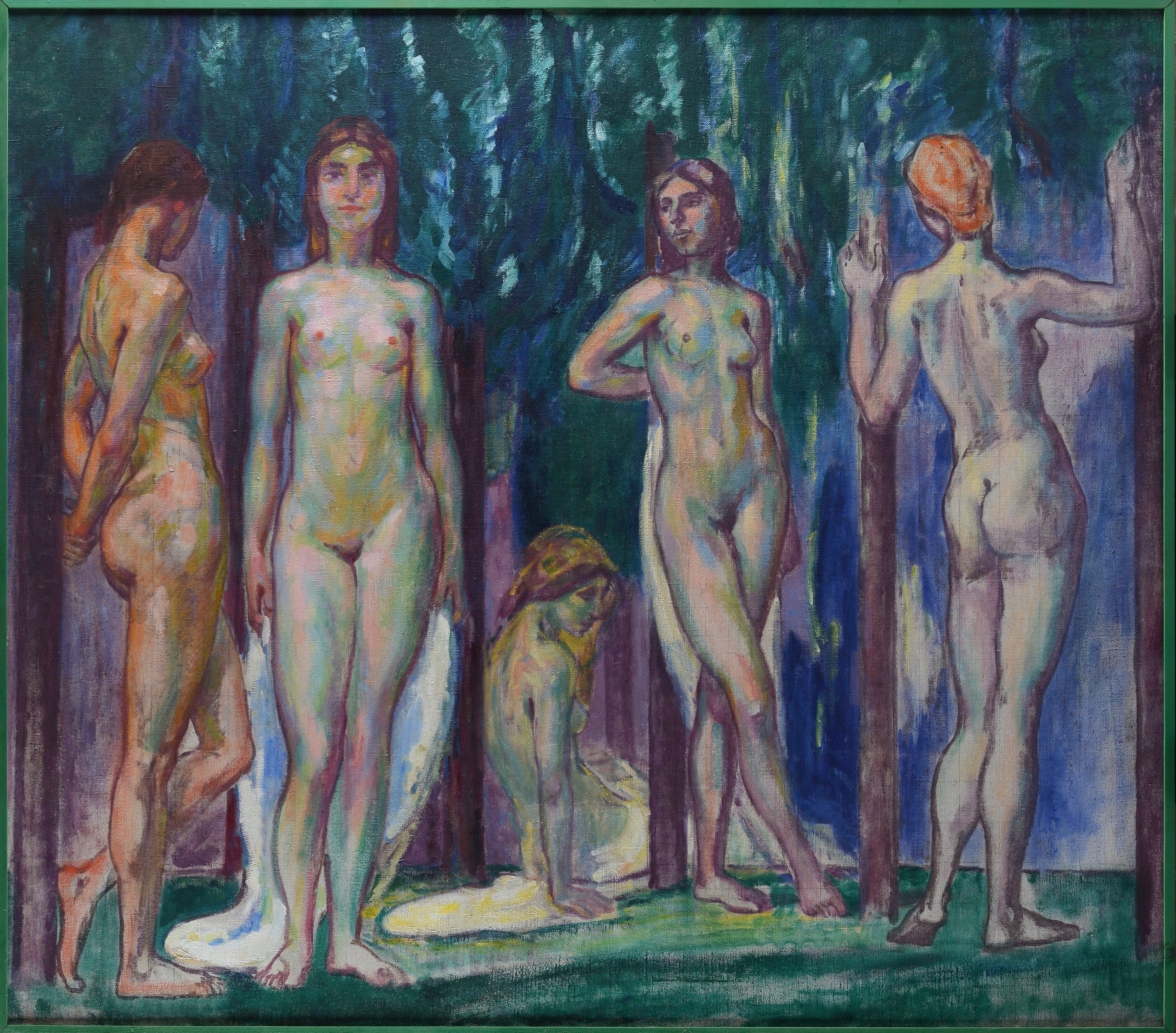 Ludolf Verworner - Nudi Femminili nel Bosco