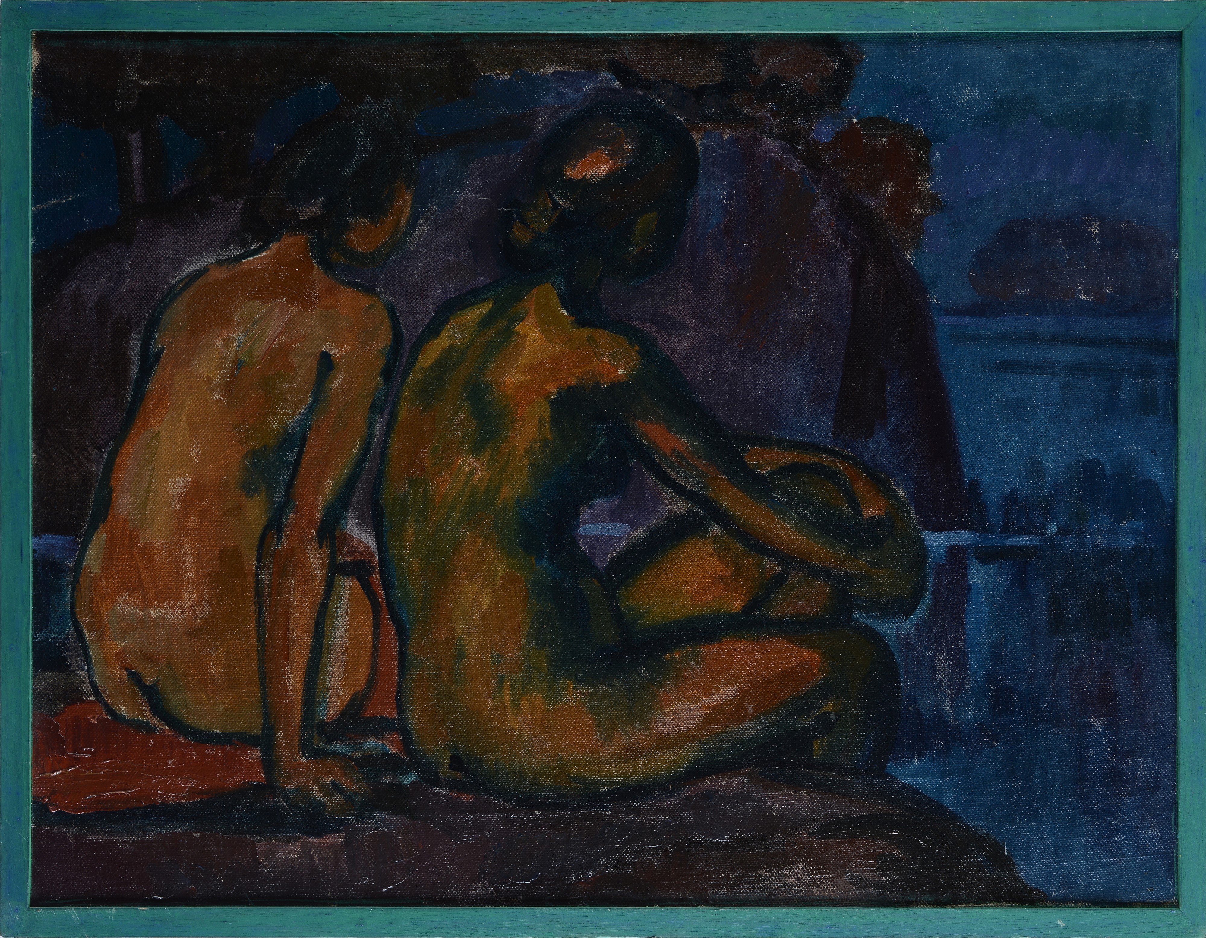 Ludolf Verworner - Donne Nude di Spalle