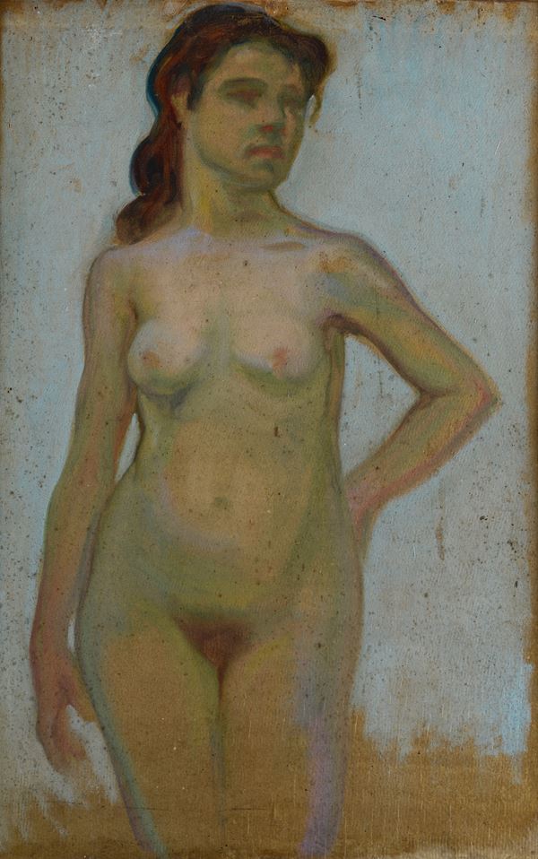 Ludolf  Verworner - Female nude