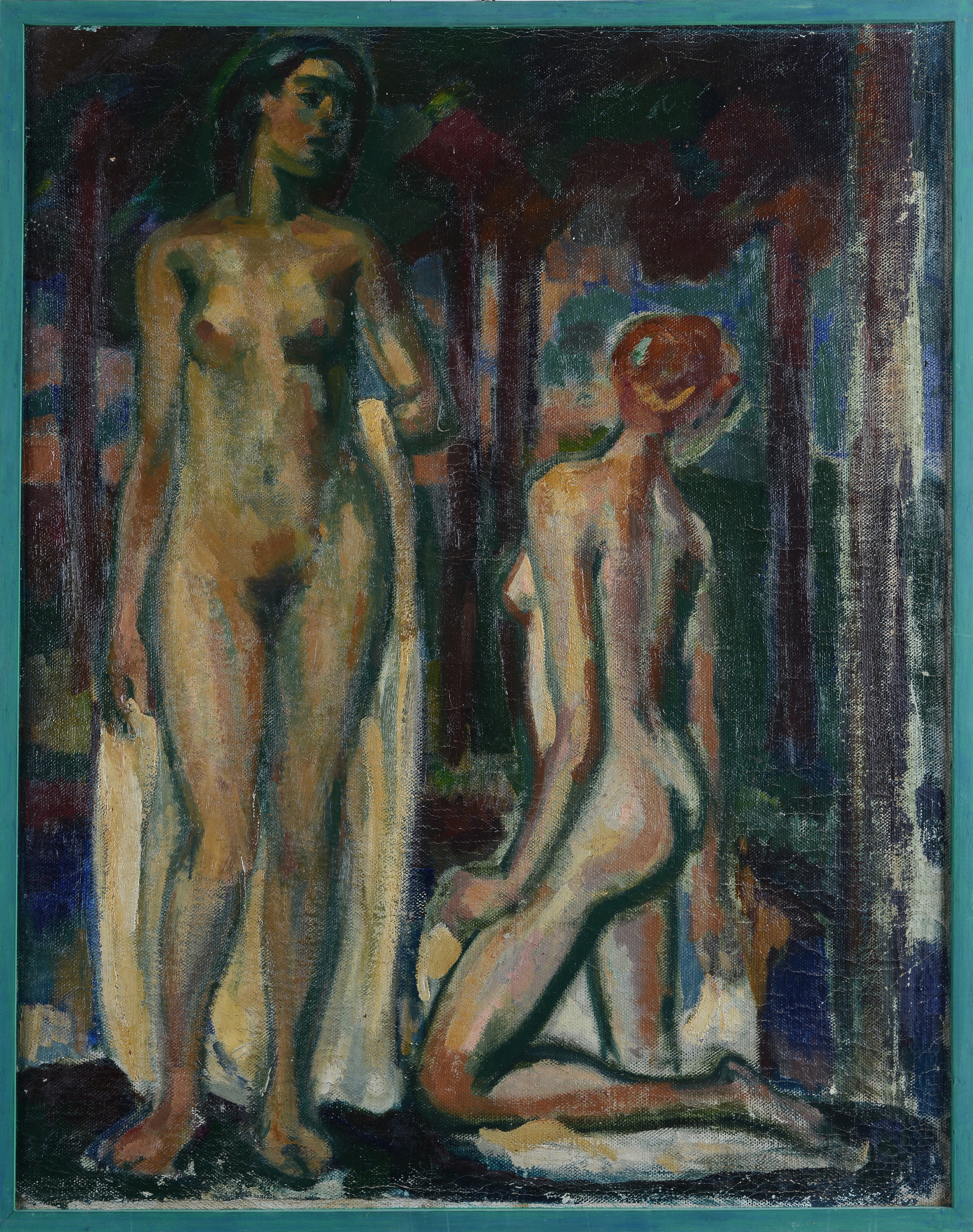Ludolf Verworner - Notturno con Nudi
