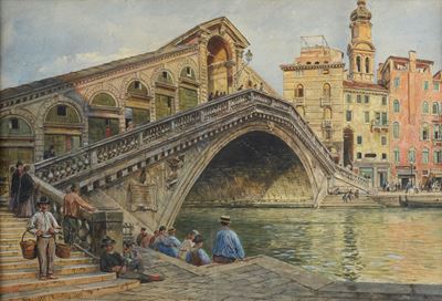 Veduta del Ponte di Rialto