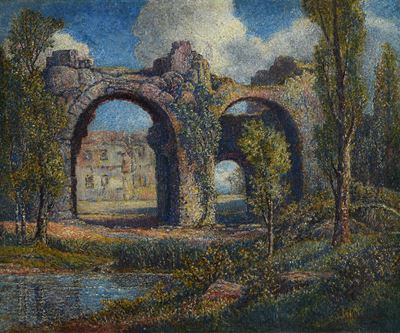 Paesaggio con Rovine