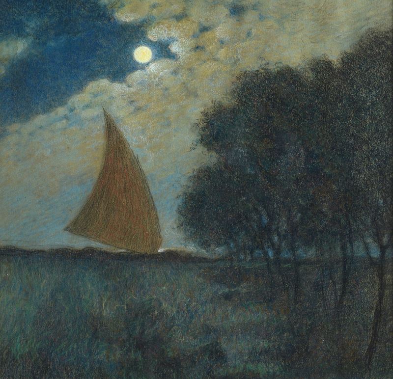 Francesco Fanelli - Notturno con Vela