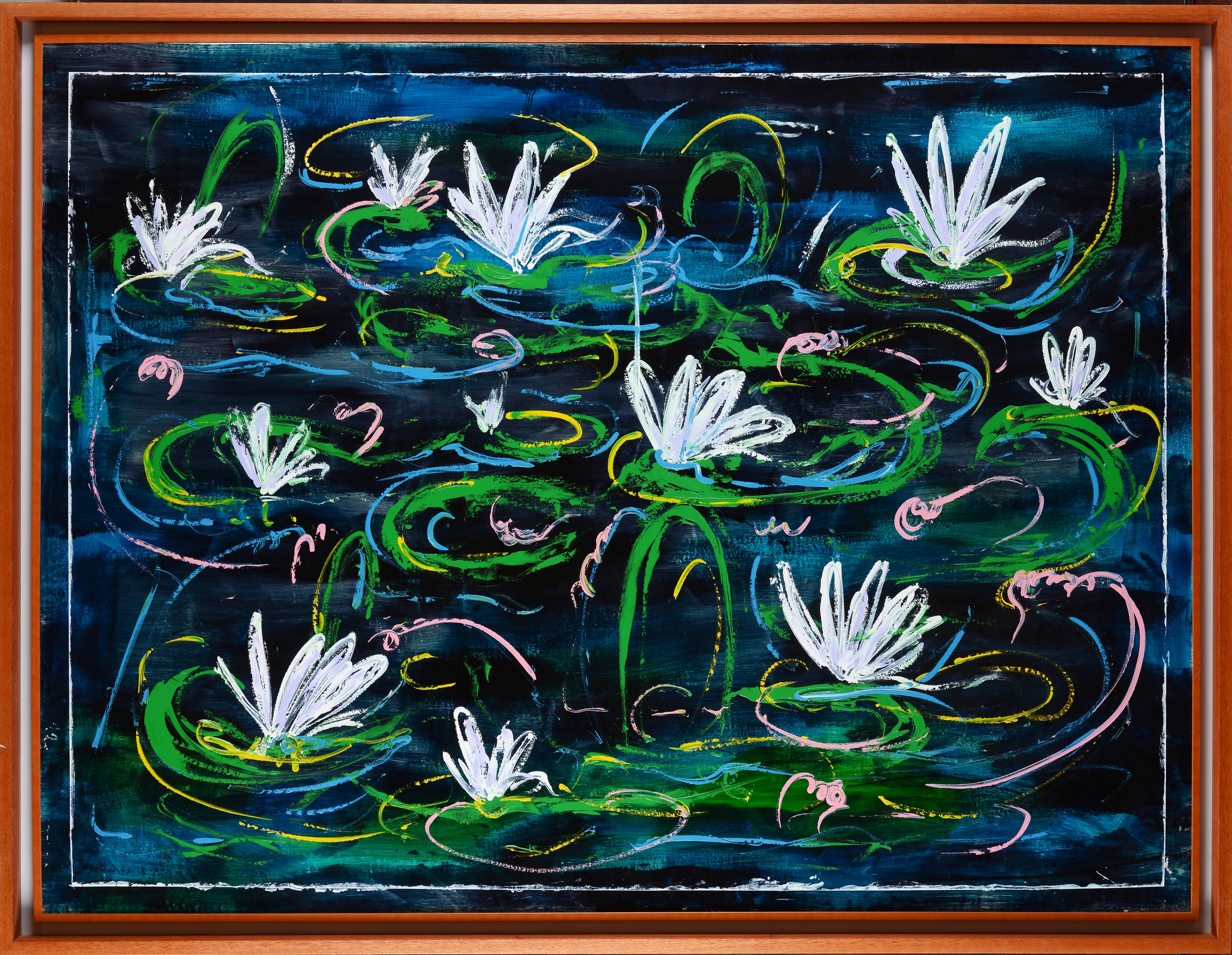 Mario Schifano - Wather Lilies