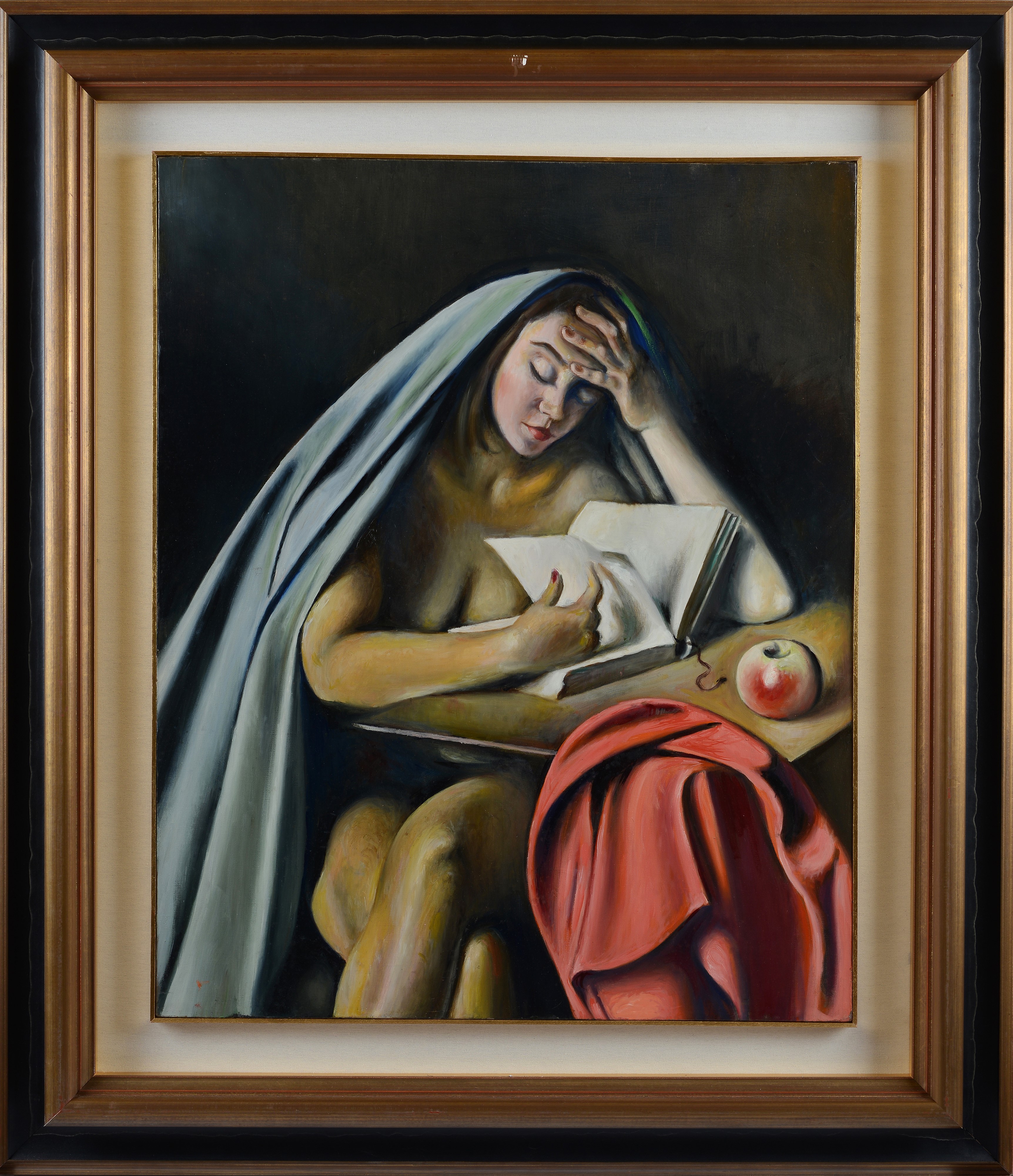 Gregorio Sciltian - Figura Femminile che Legge