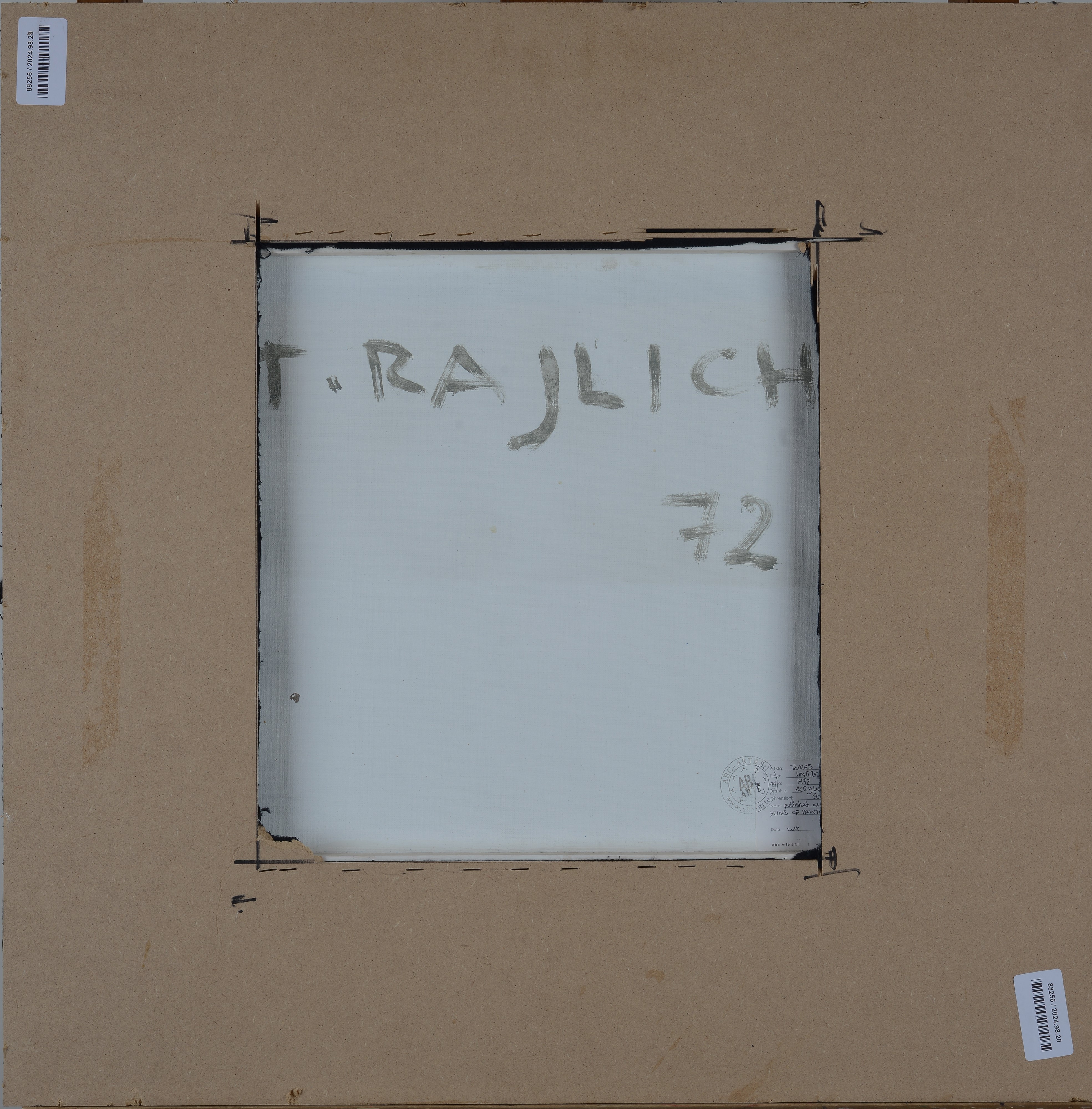 Tomas Rajlich - Senza Titolo