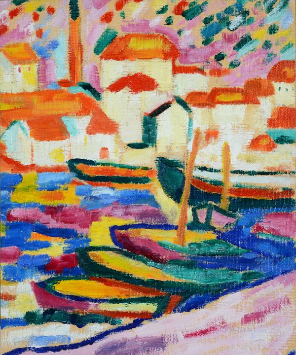 Attr. a Andr&#233; Manguin - Port