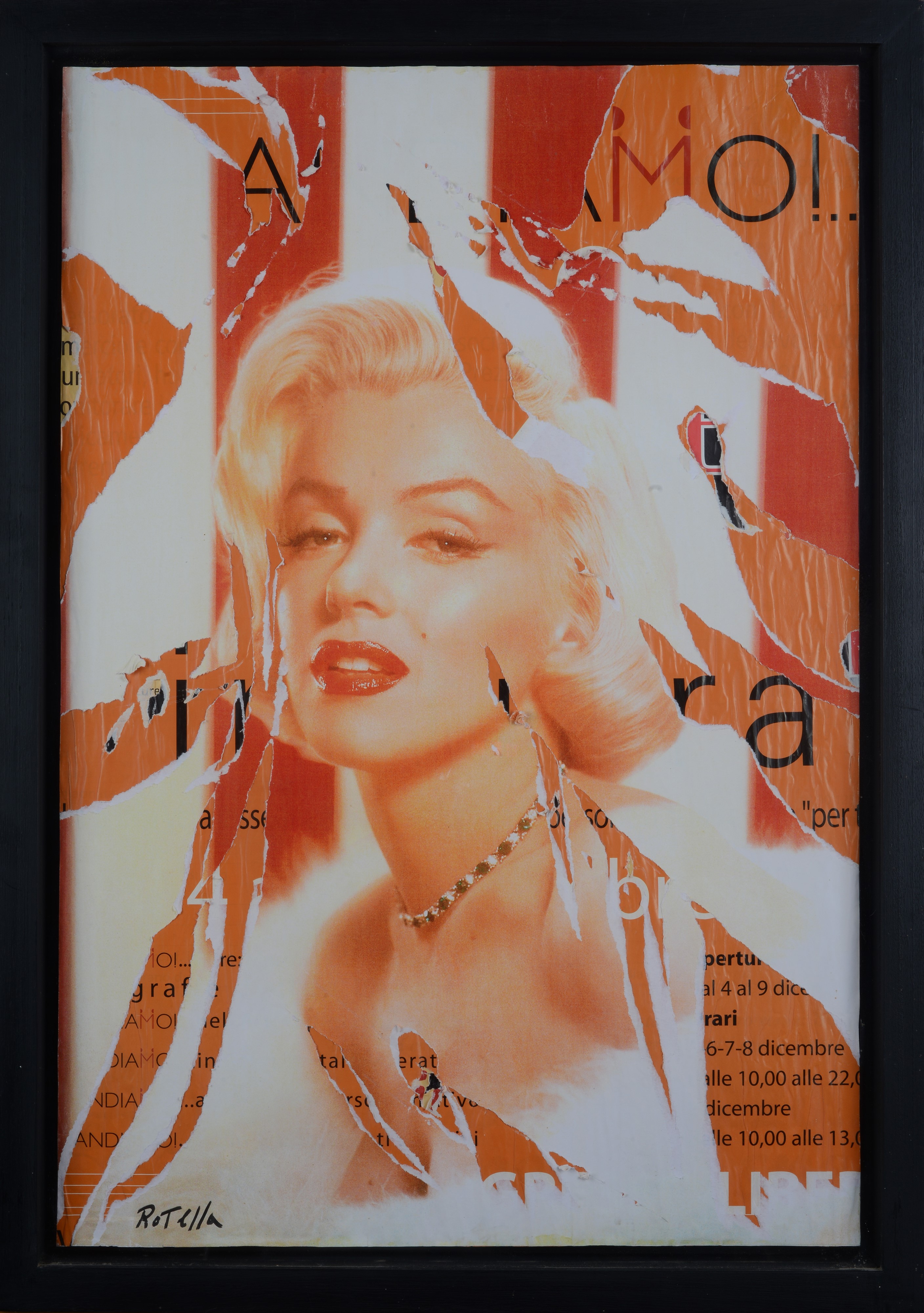 Mimmo Rotella - Moi Marilyn