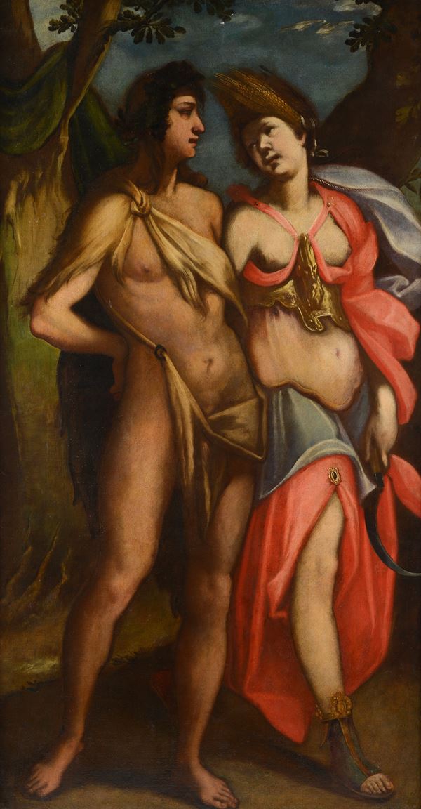 Scuola Fiamminga, XVI sec. - Cerere e Bacco