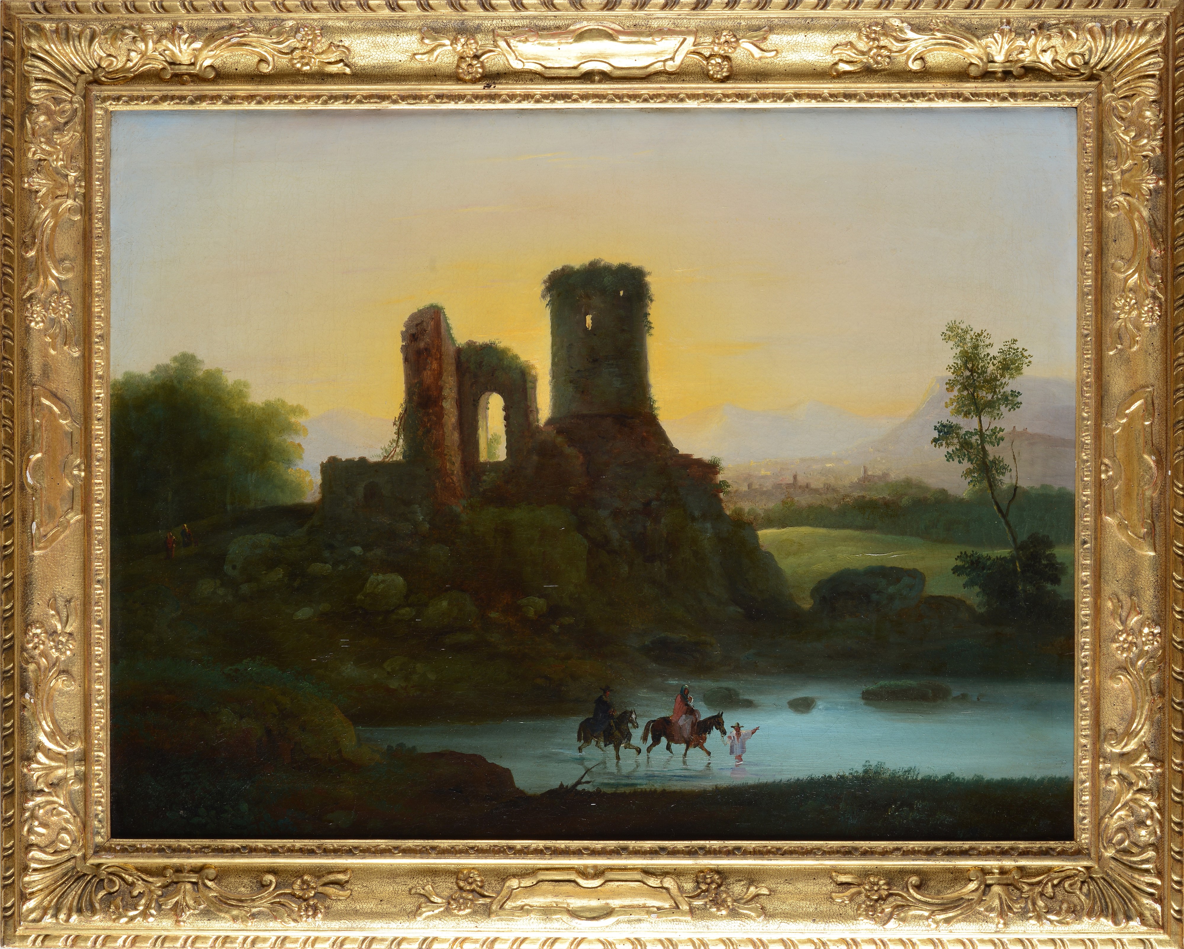 Giuseppe Bernardino Bison - Paesaggio con Rovine