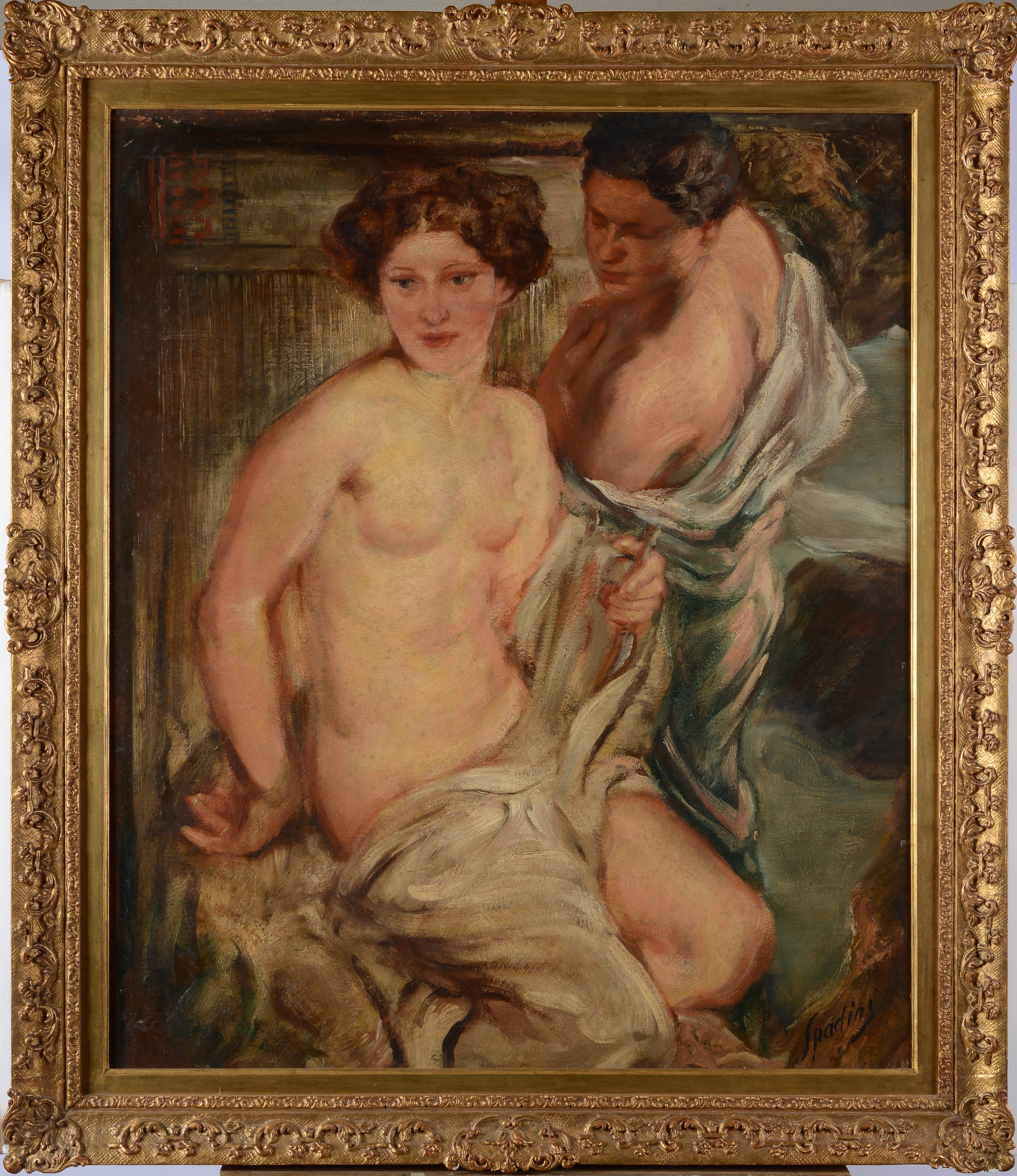 Armando Spadini - Due Nudi Femminili