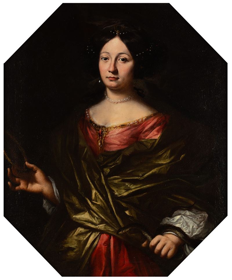 Pier Dandini - Maria Prudenza Feroni Ritratta Come Allegoria della Prudenza