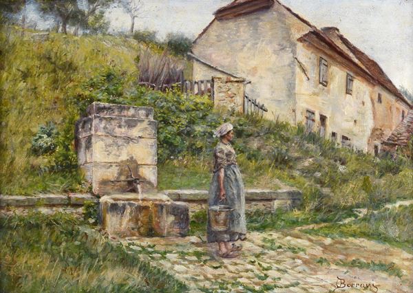 Odoardo Borrani - L'acquaiola