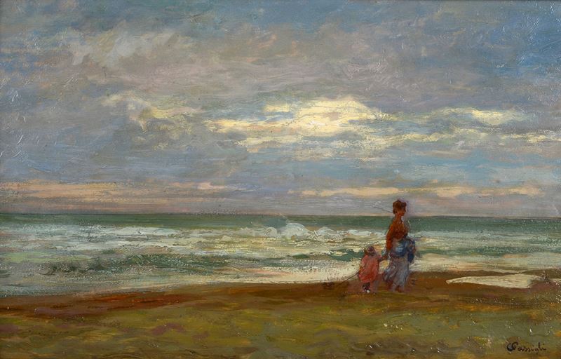 Figure sulla spiaggia