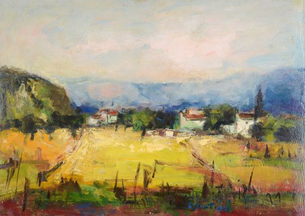 Sergio Scatizzi - Paesaggio in Valdinievole