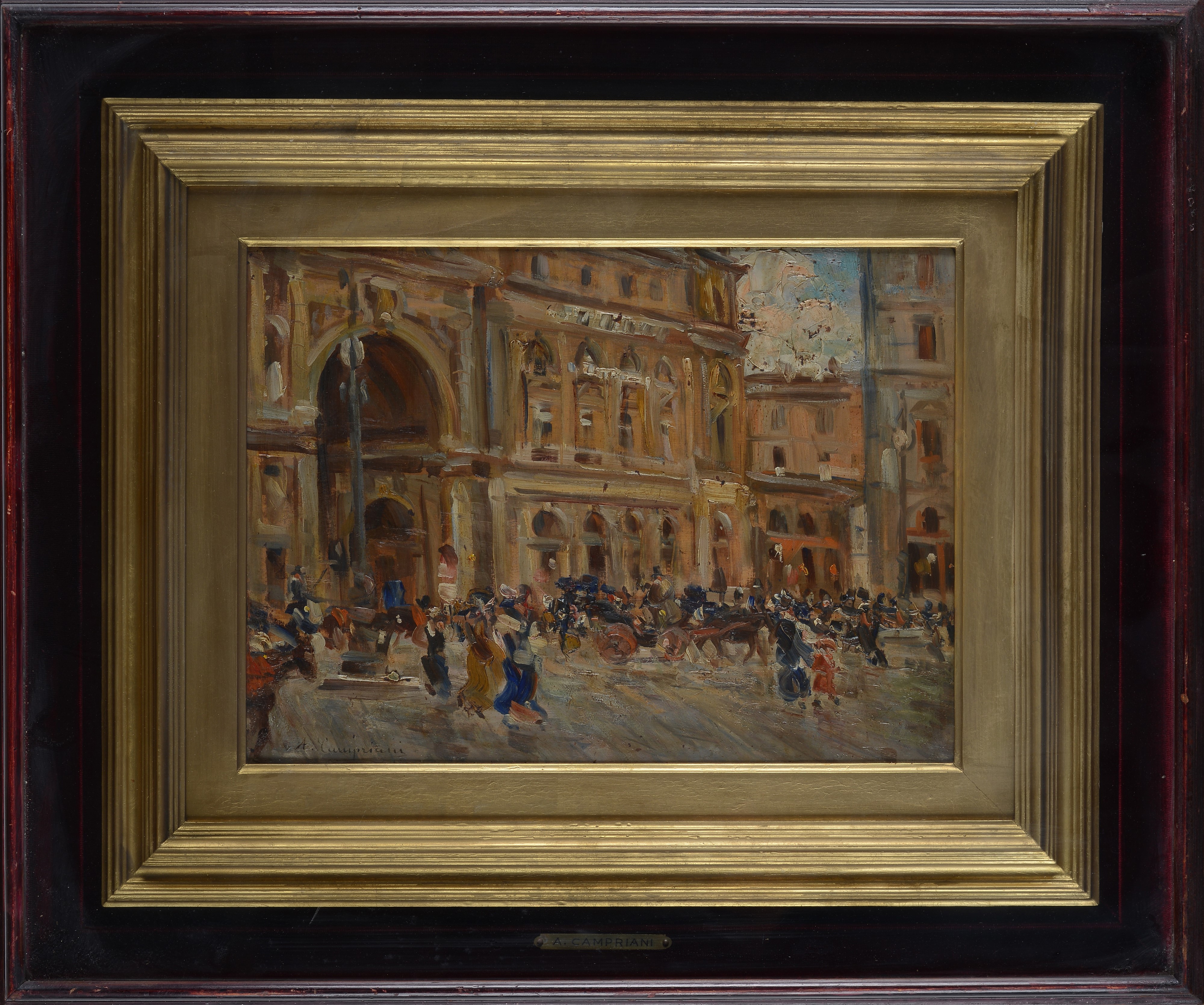 Piazza Vittorio Emanuele a Firenze