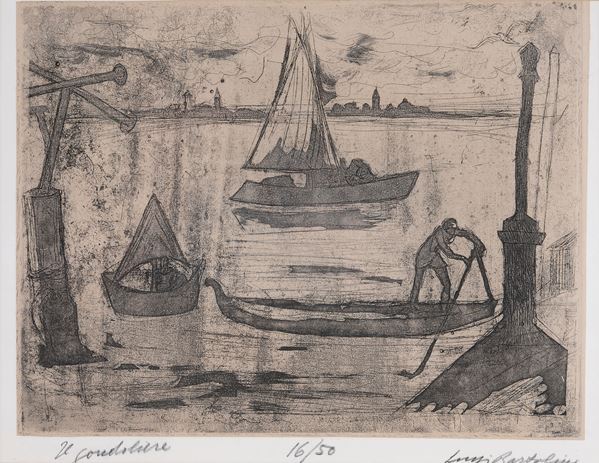 Luigi Bartolini - The gondolier