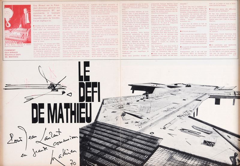 Le defi de Mathieu