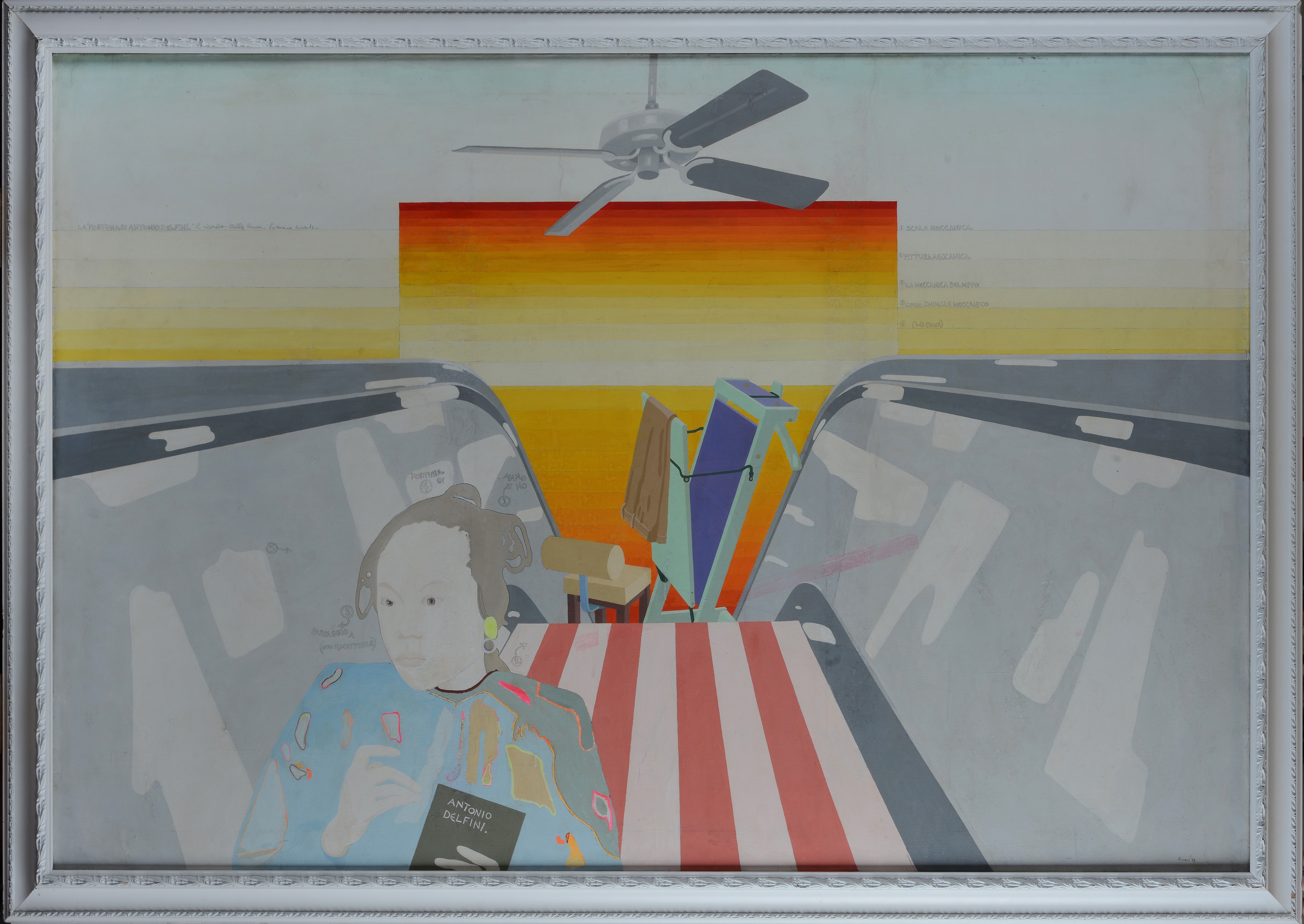 Lei come: pittura meccanica, meccanica del mito