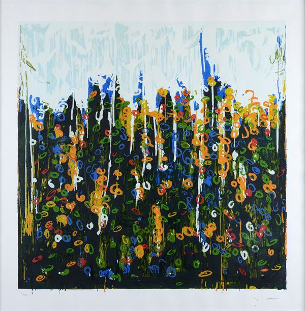 Mario Schifano - Splendor of the floriculturist