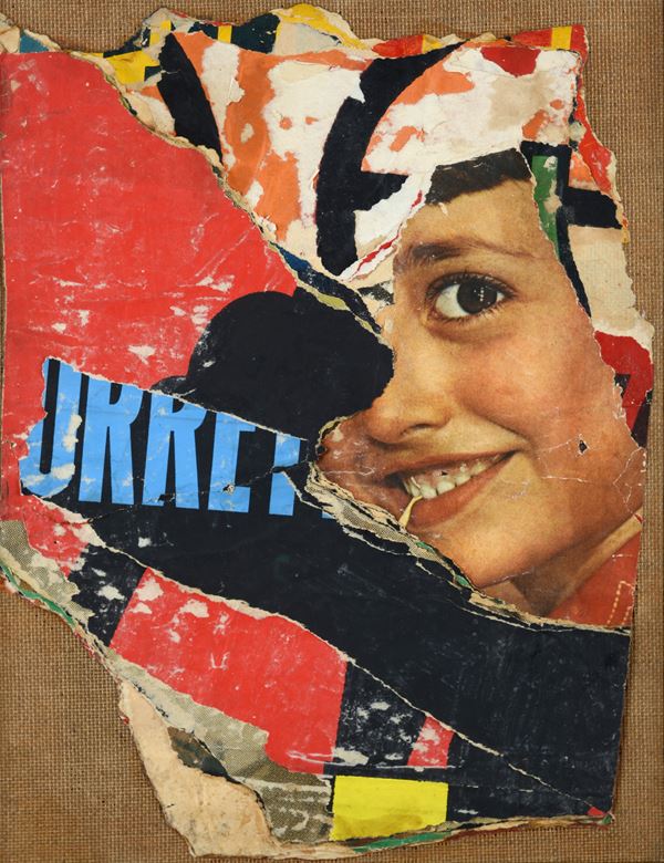 Mimmo Rotella - What are you doing baby