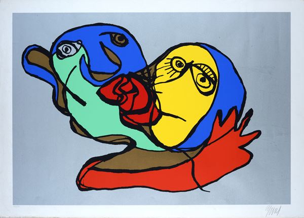 Karel Appel - Senza titolo