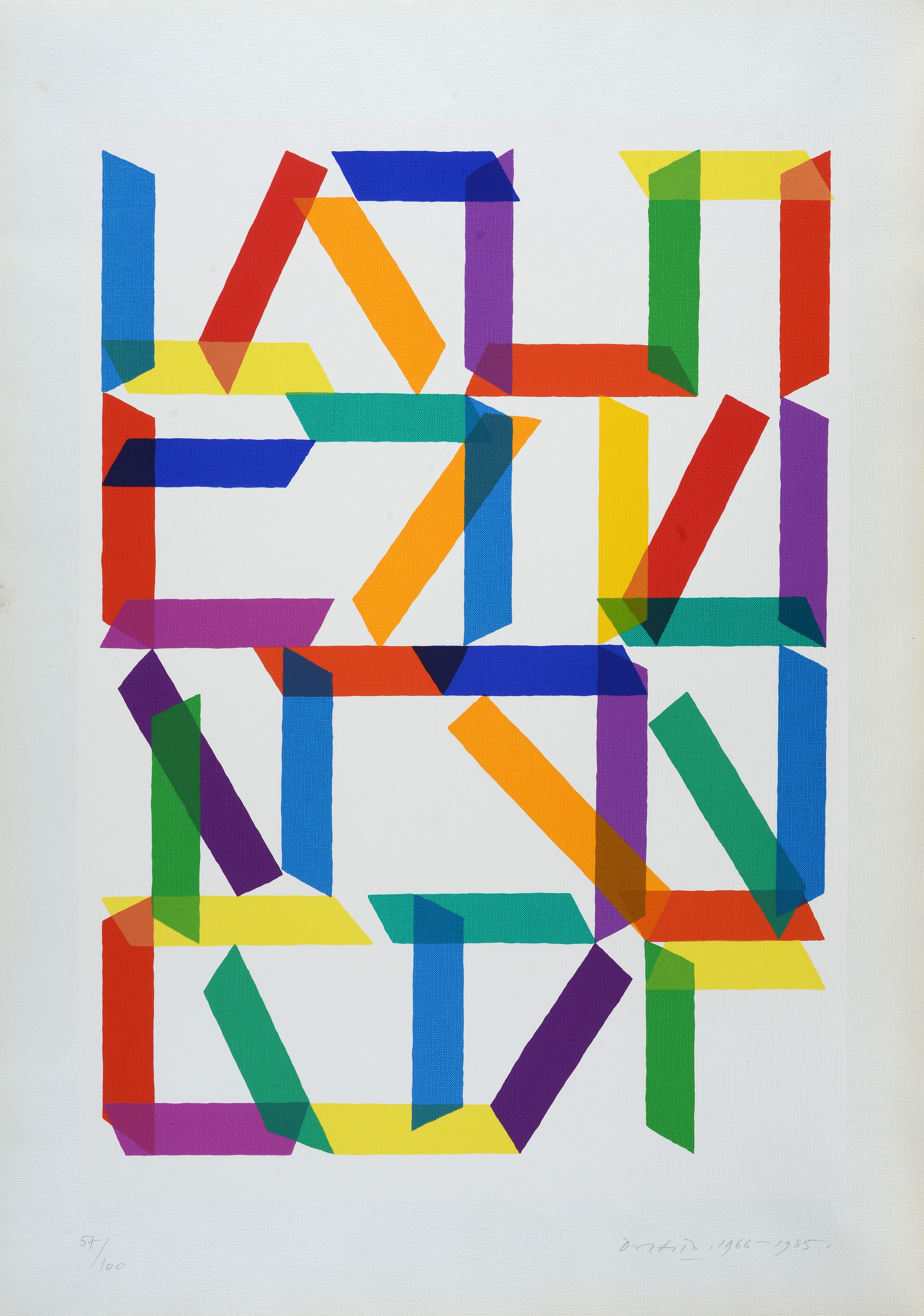 10 opere grafiche dal 1966 al 1984