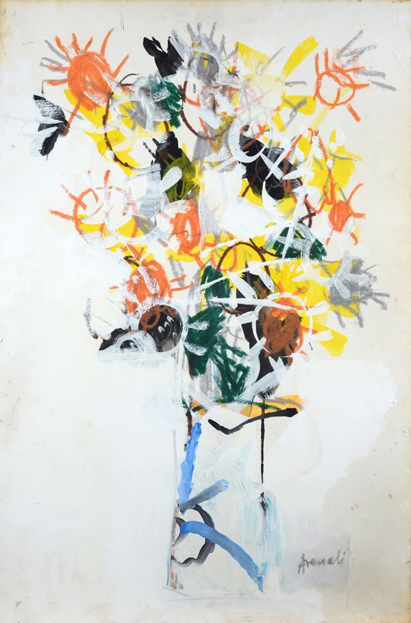 Marcello Avenali - Flowers in the vase
