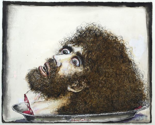 Bruno Caruso - Testa del Battista