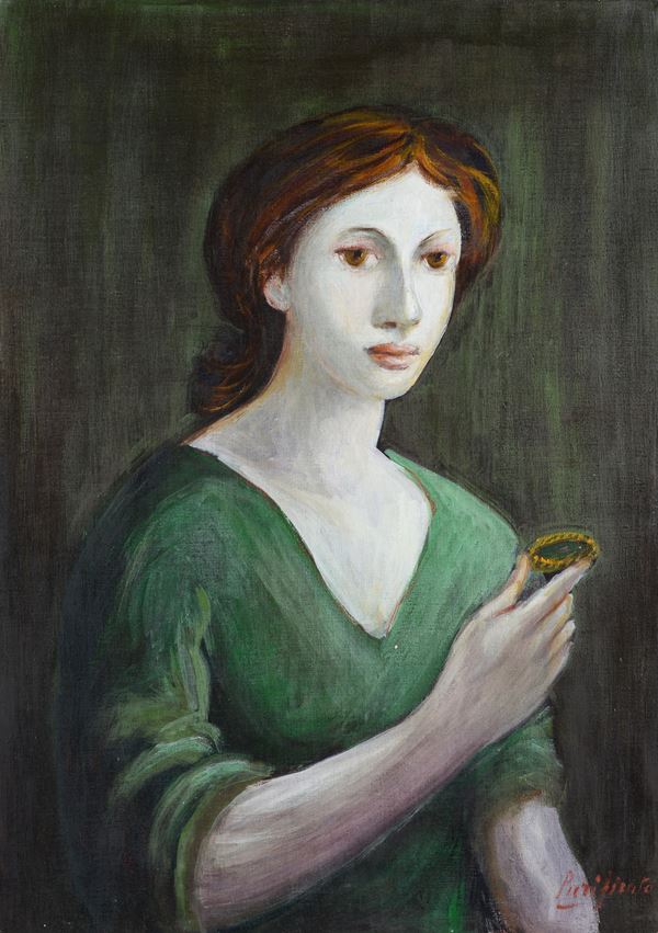 Domenico Purificato - Donna con anello
