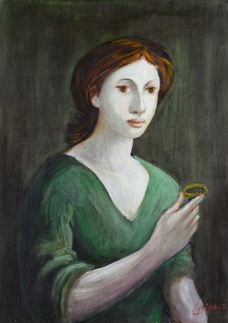 Donna con anello