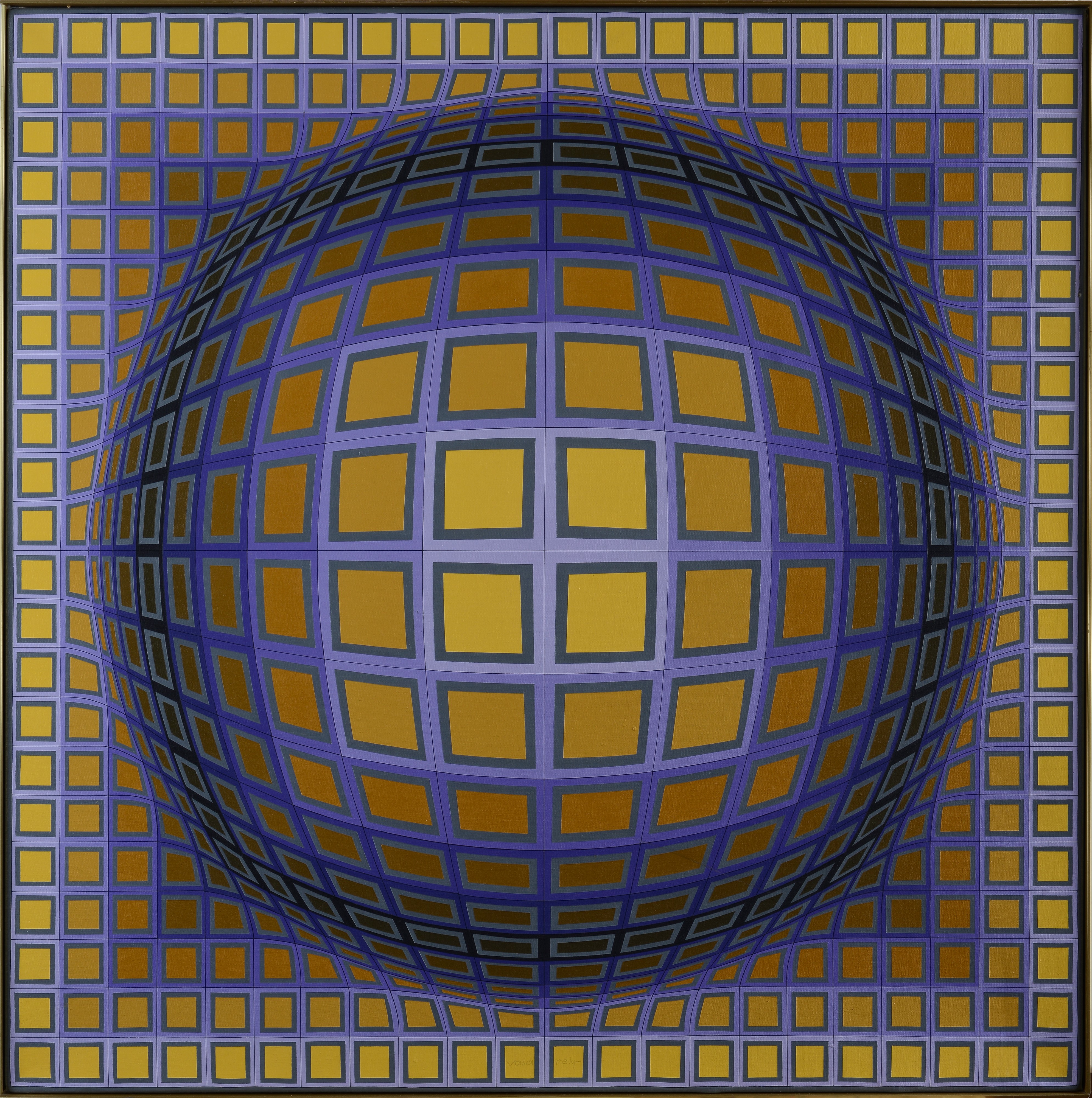 Victor Vasarely - Domb-b