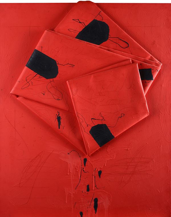 Cesare Berlingeri - On the folded red