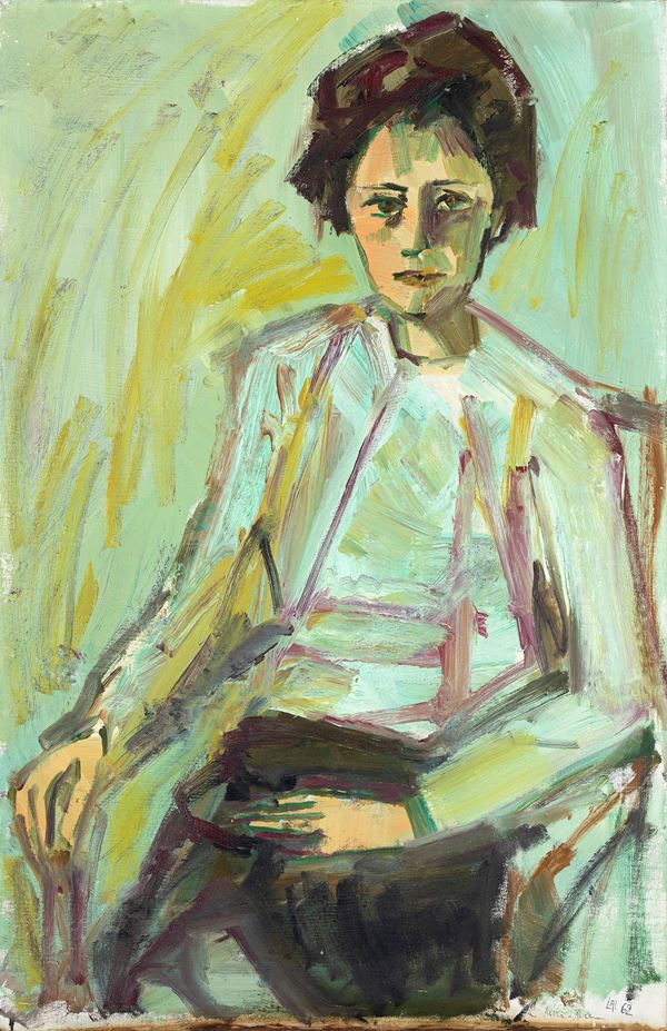 Maria Lai - Portrait of Maria Zunino