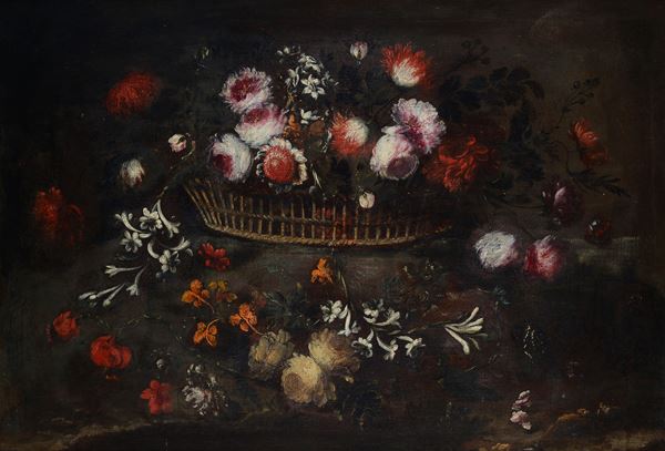 Scuola Italia Settentrionale, XVII sec. - Flowers