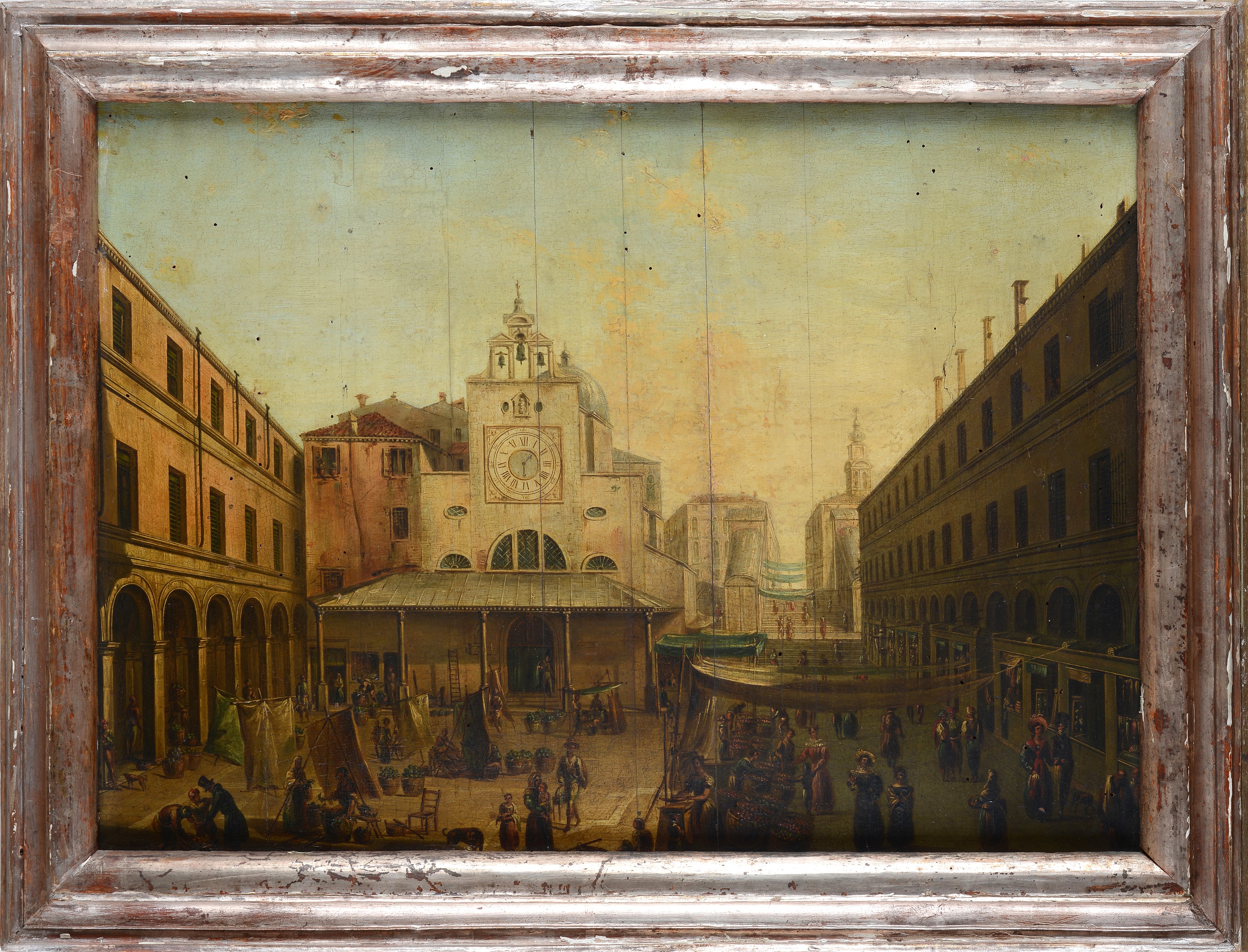 Veduta di Campo San Giacomo a Venezia