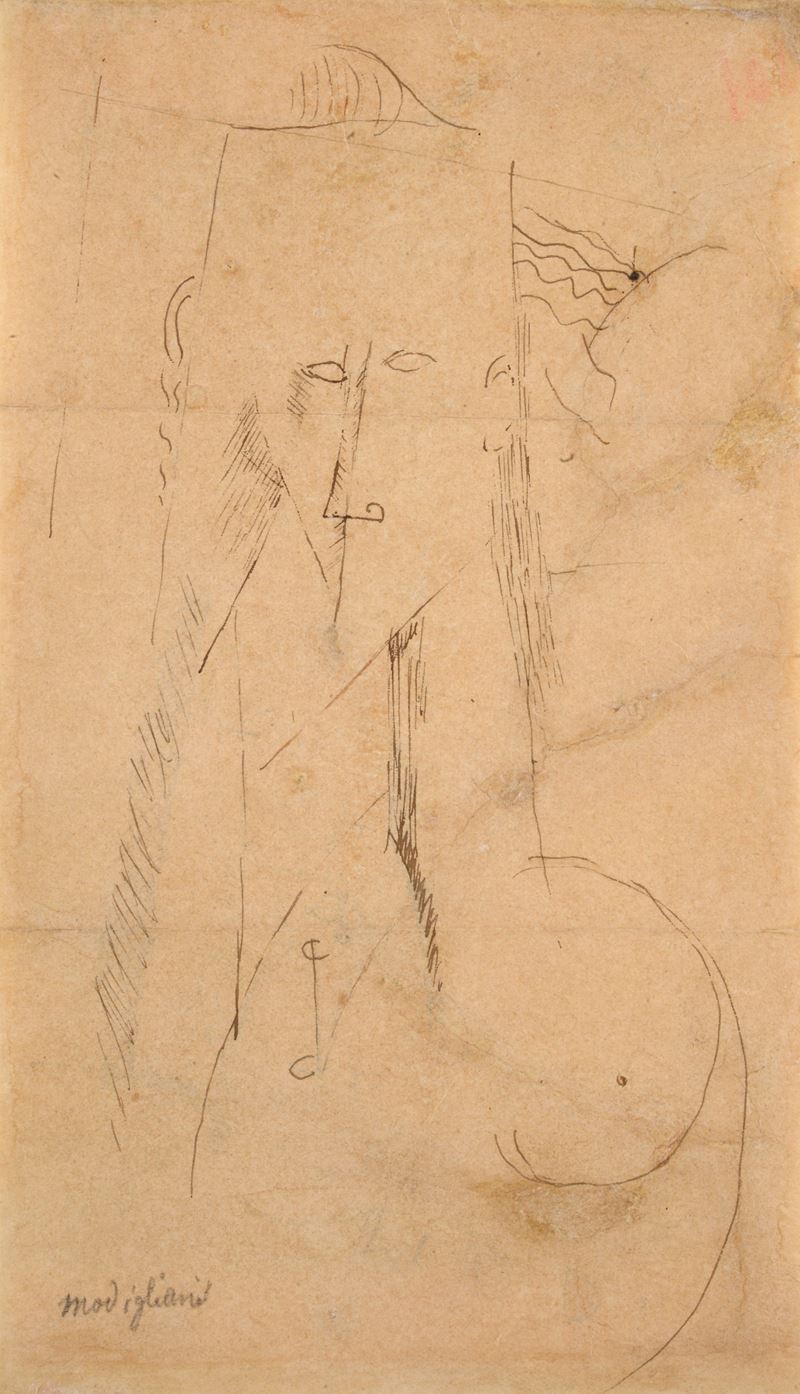 Ritratto di donna (recto); Ritratto di uomo (verso)