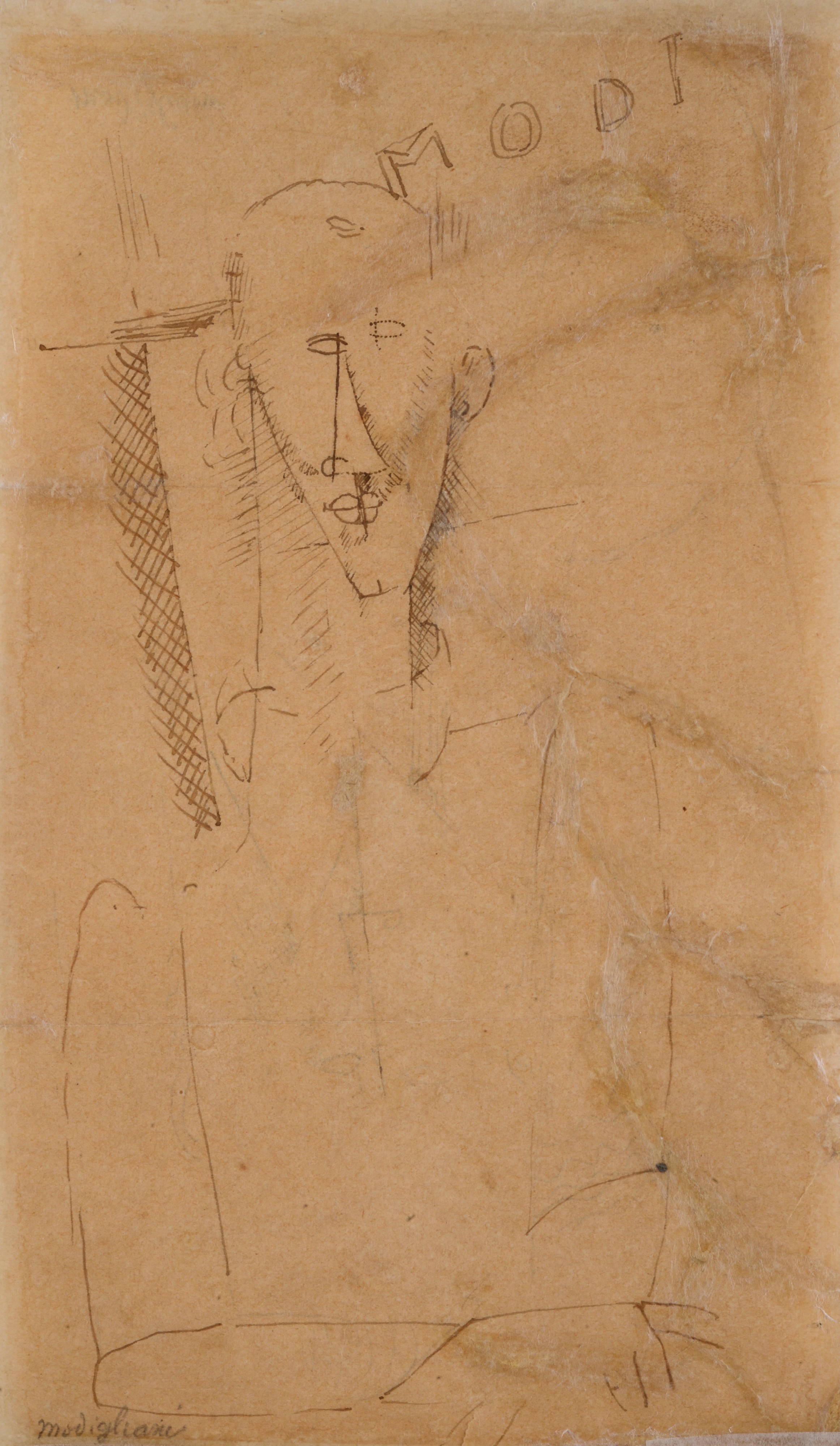 Ritratto di donna (recto); Ritratto di uomo (verso)