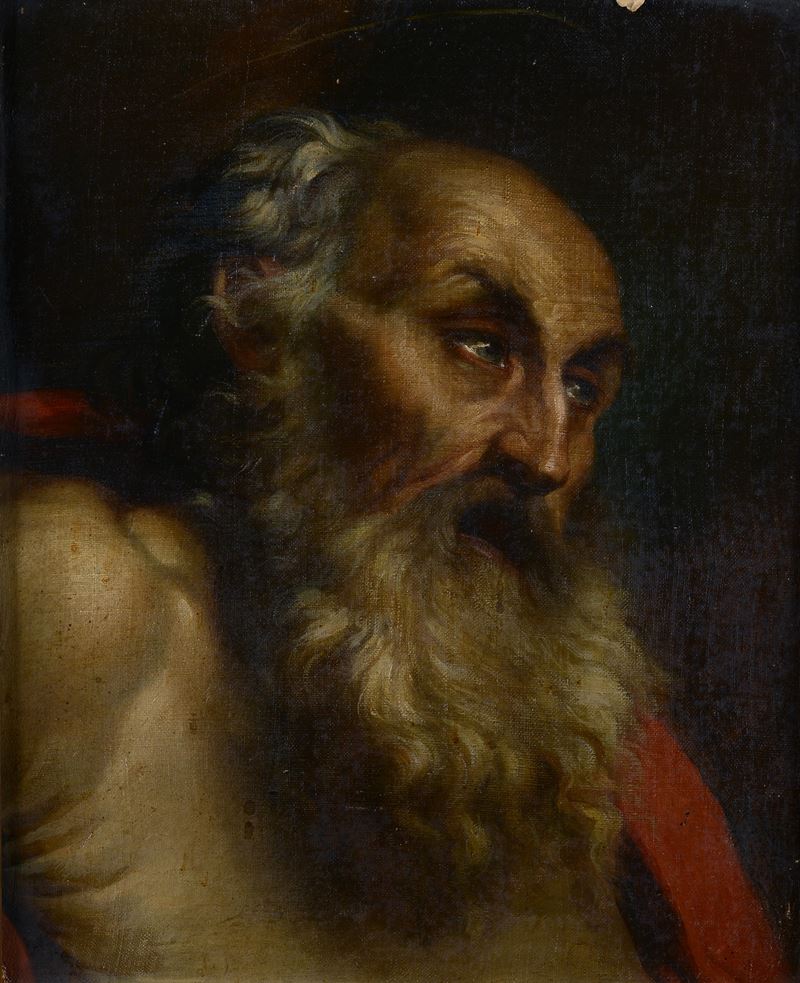Testa di San Girolamo (dalla Comunione di San Girolamo di Domenichino)