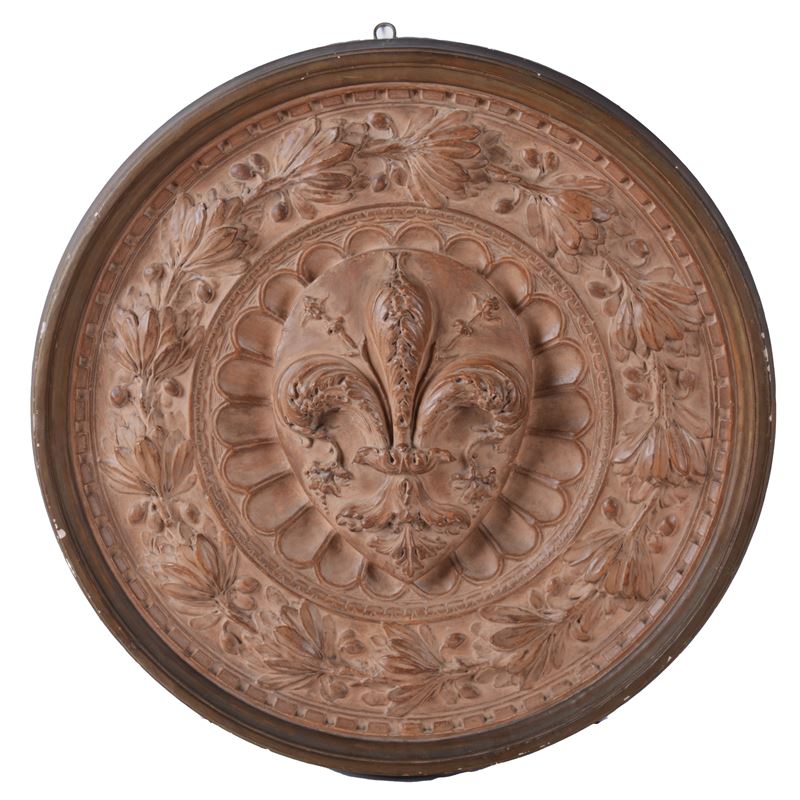 Stemma con giglio fiorentino