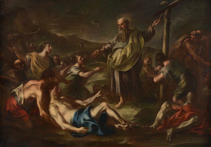 Mosè e il serpente di bronzo