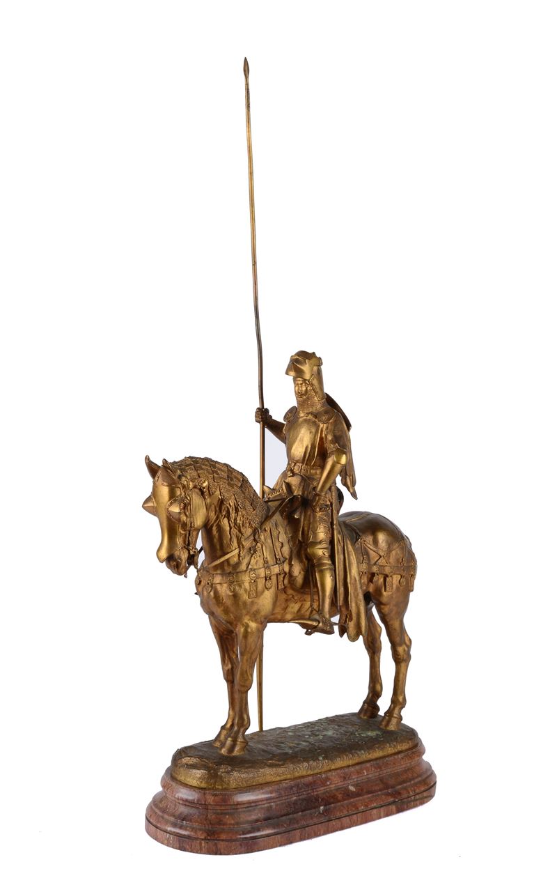 Luigi d'Orleans a cavallo