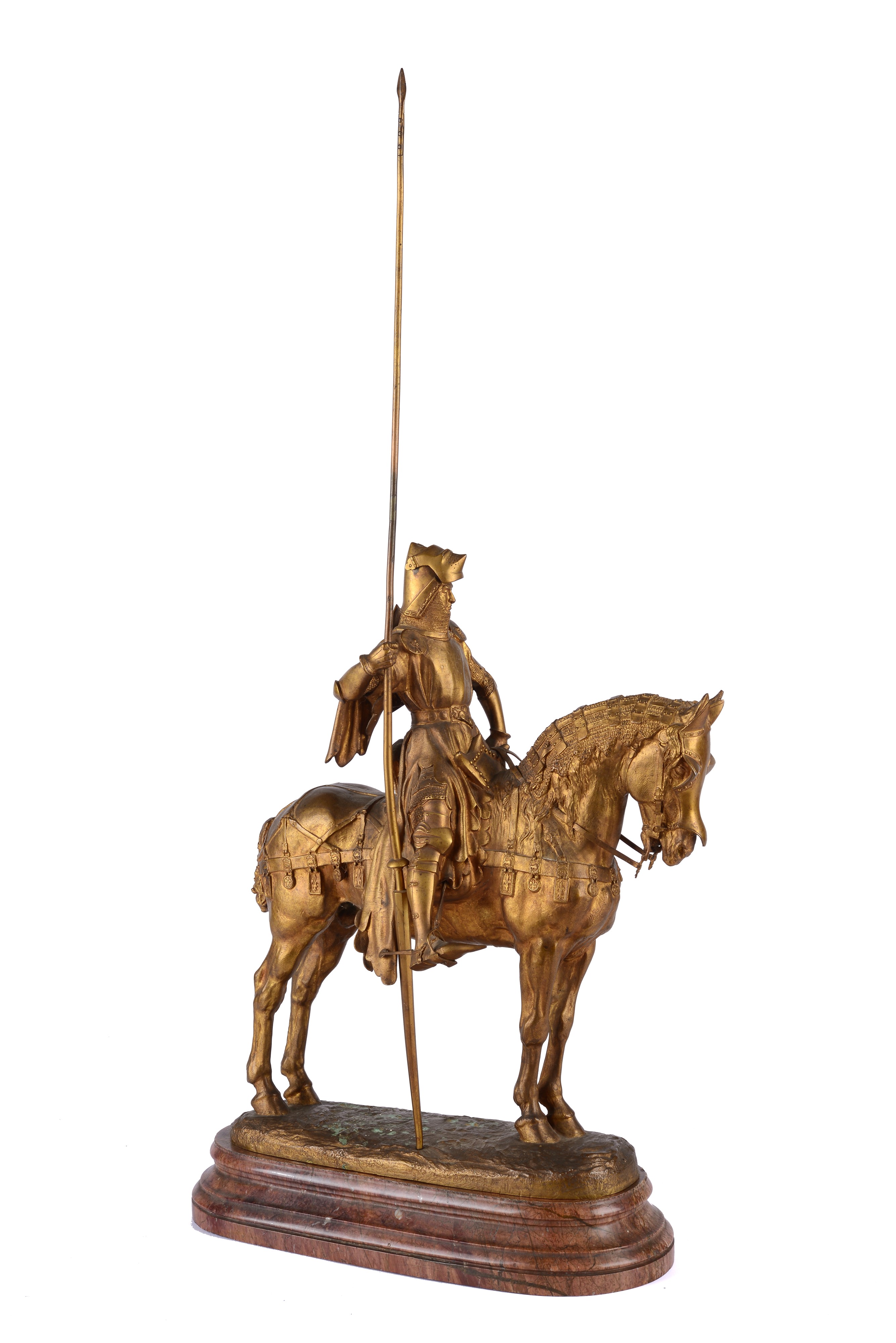 Luigi d'Orleans a cavallo