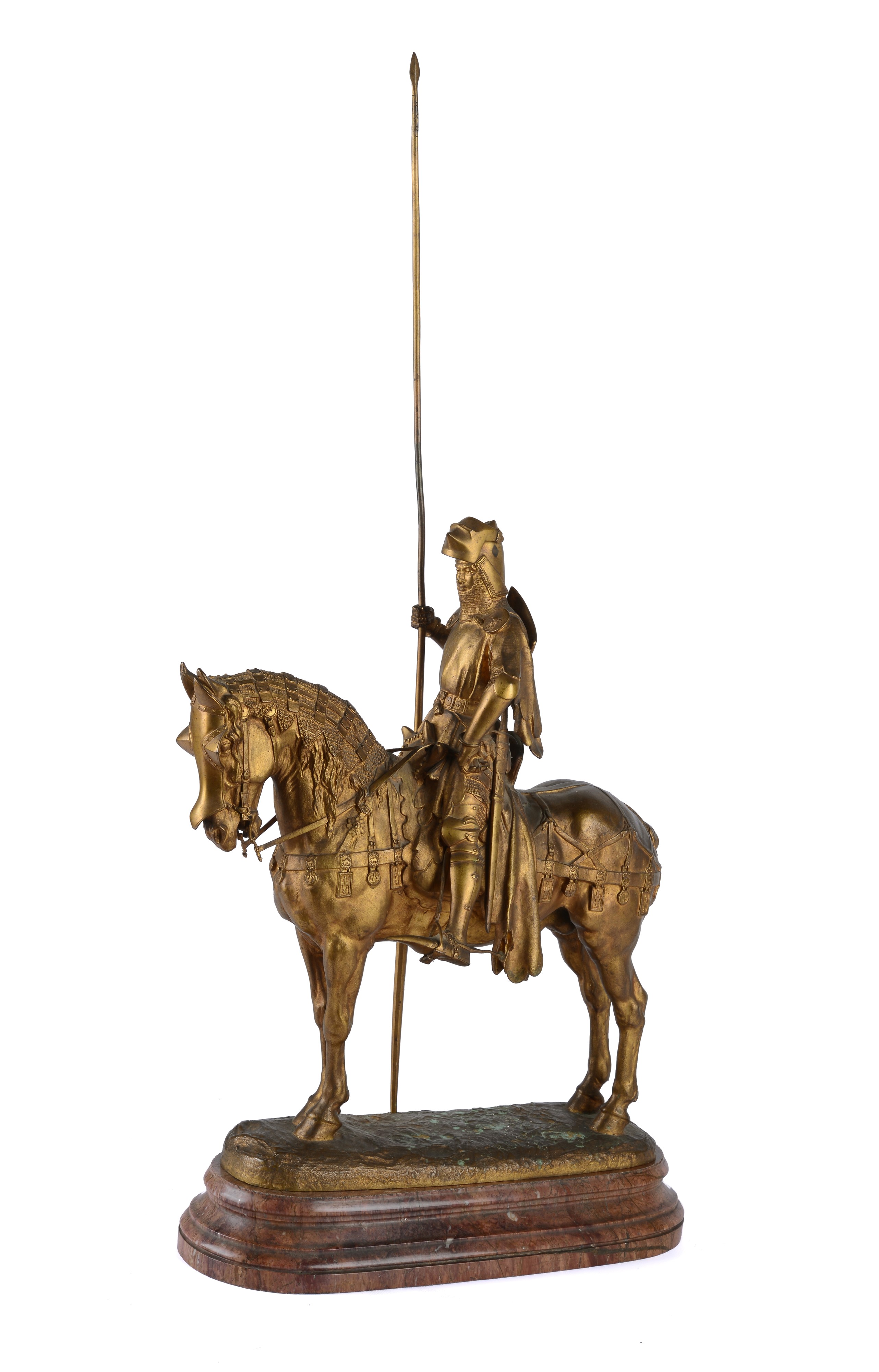 Luigi d'Orleans a cavallo