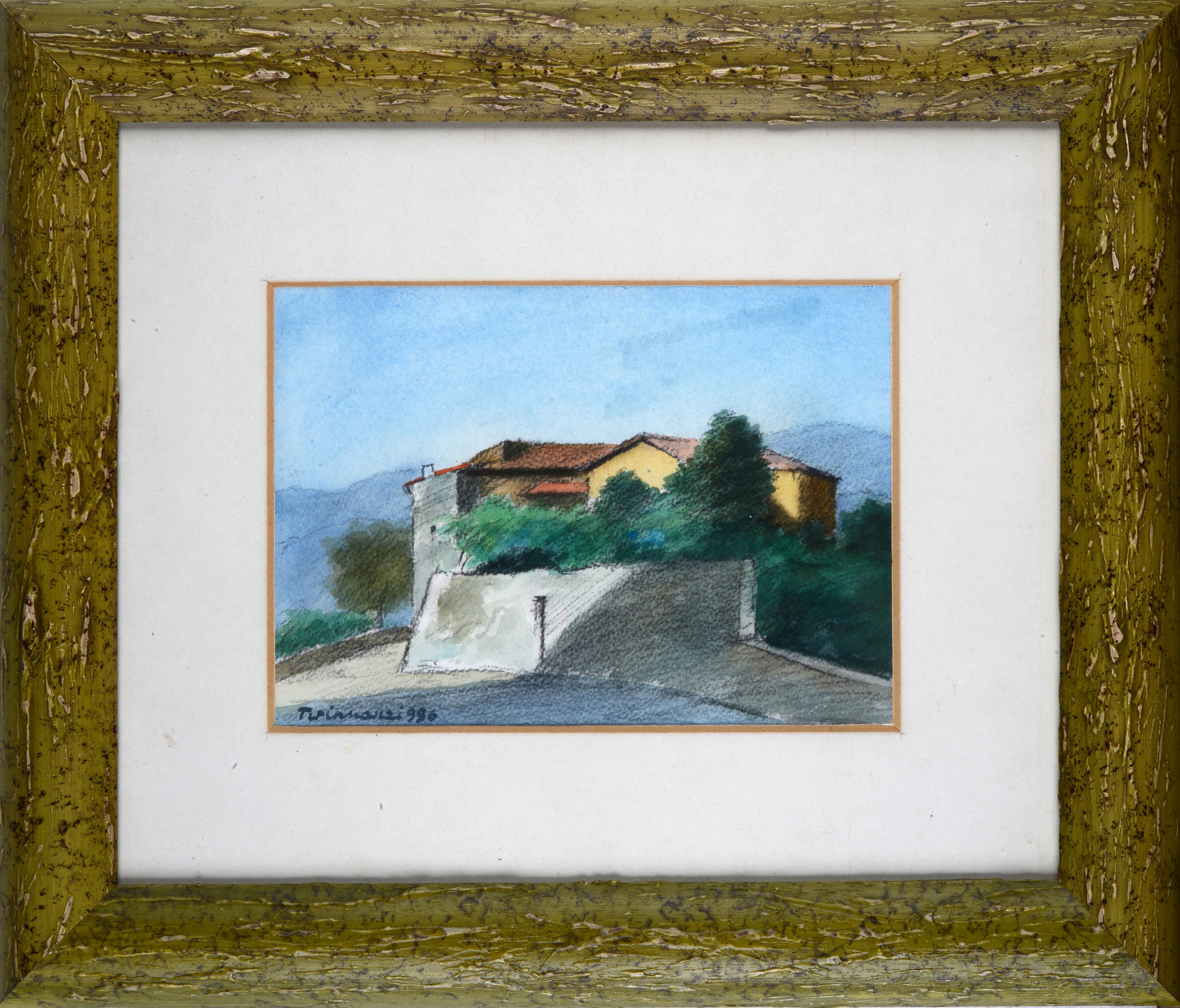 Paesaggio con case