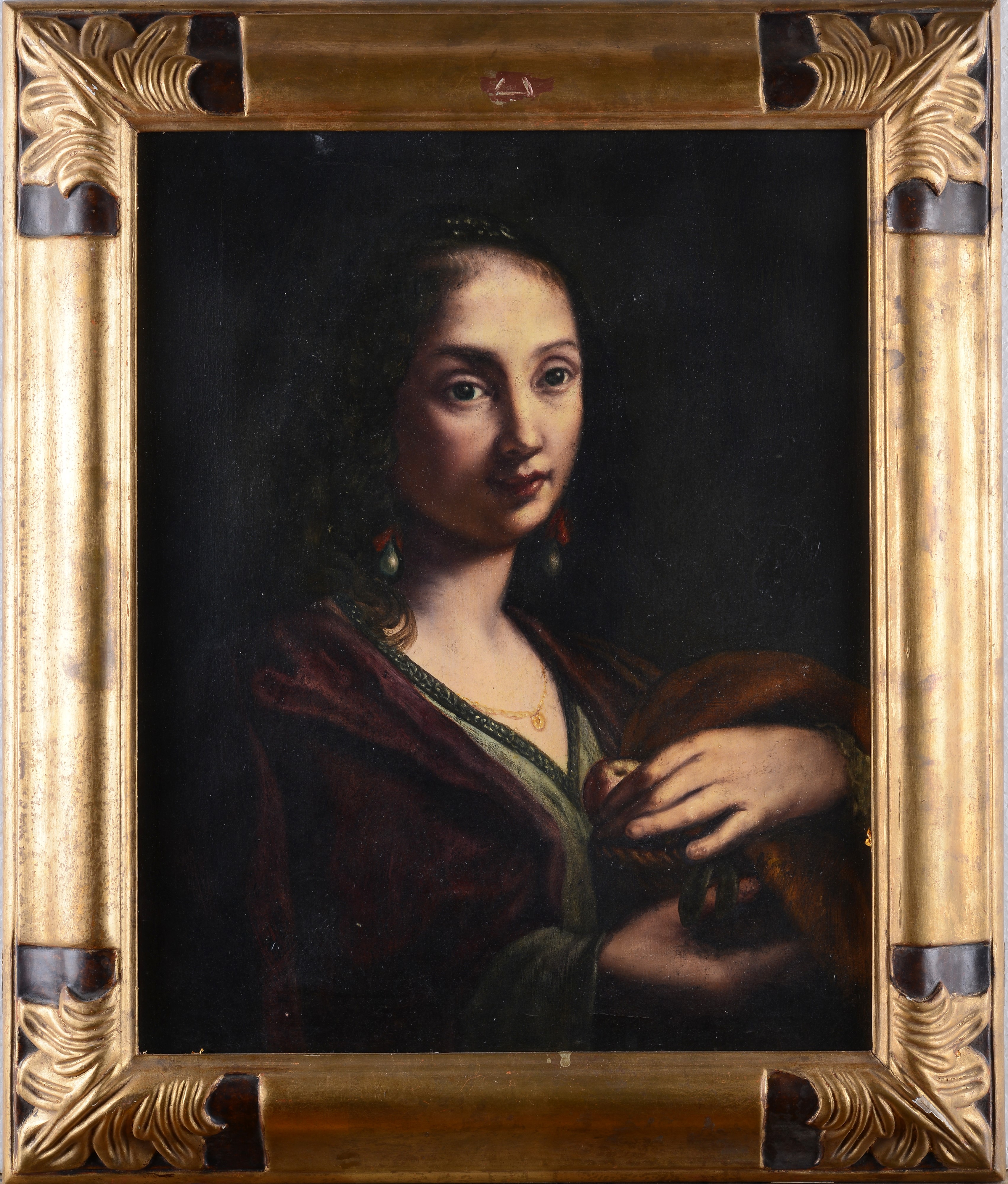 Ritratto allegorico di Ortensia Leoni Cardini come Santa Dorotea