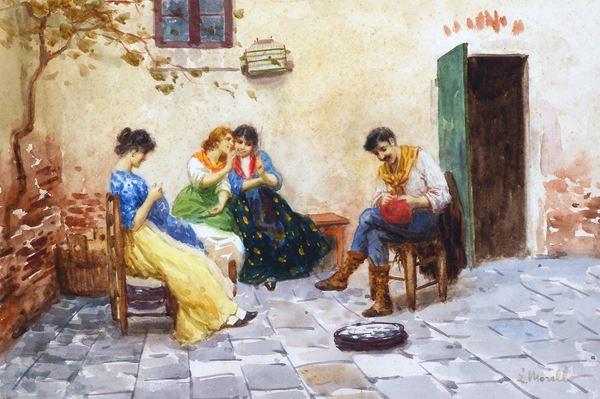 Leonardo Morello - Le ricamatrici