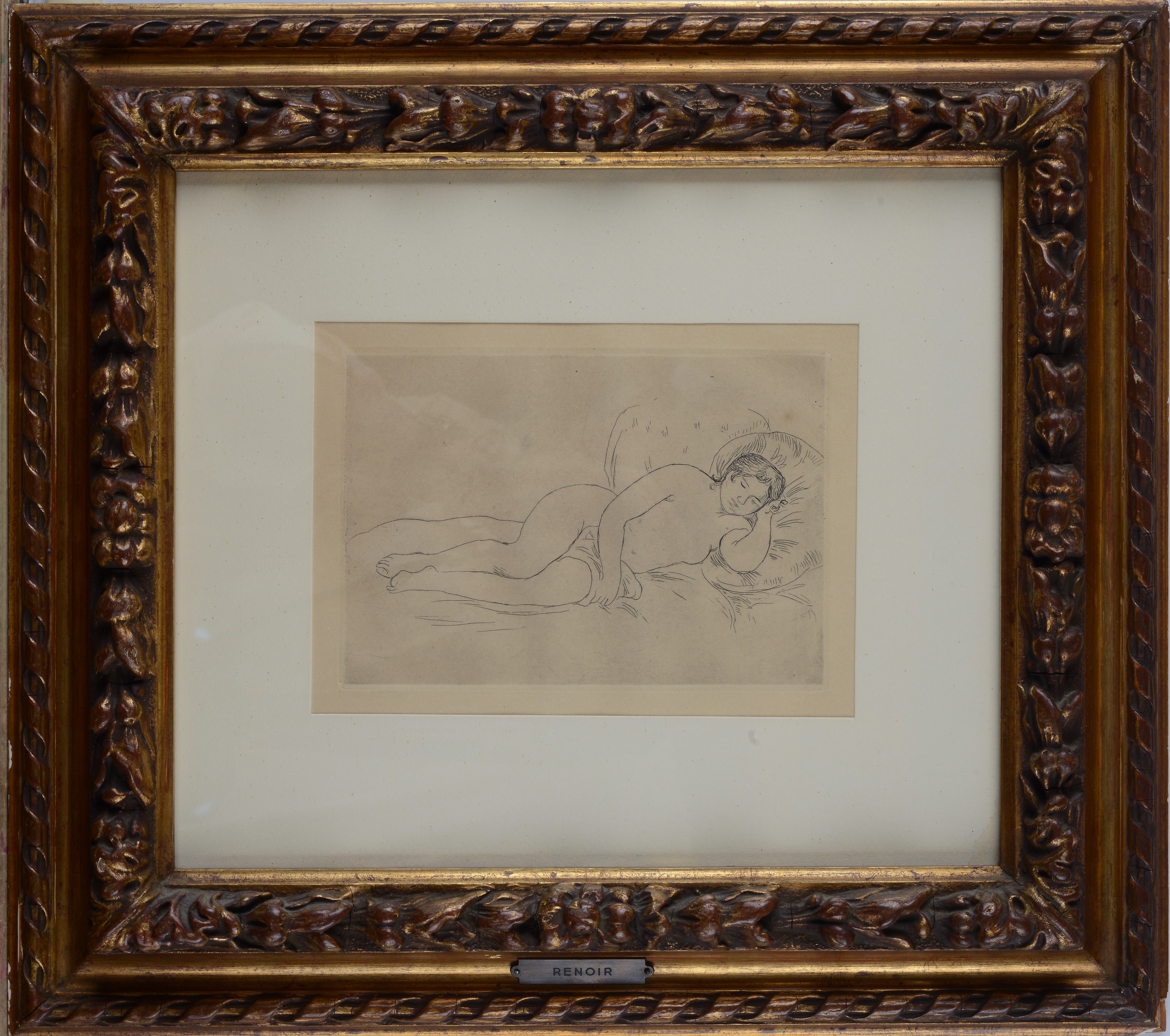 Nudo femminile sdraiato