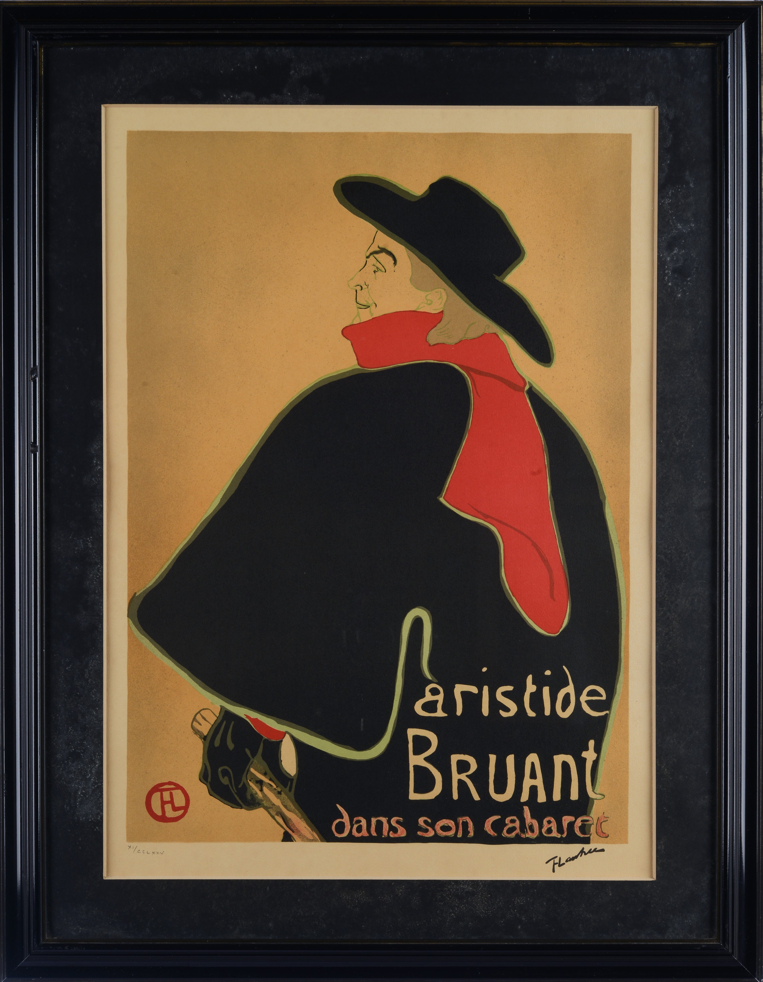 Aristide Bruant dans son Cabaret