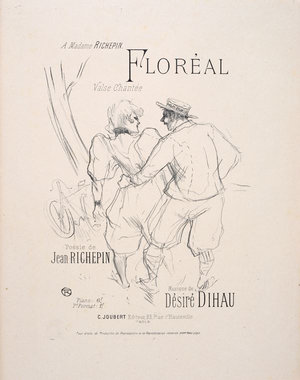 Henri de Toulouse-Lautrec - Floral Valse Chantee